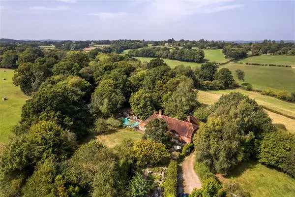 Sussex Countryside Family Home with Pool and Cottage
