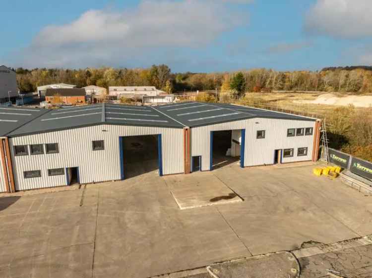 Secure Industrial Units with High Eaves and Ample Parking