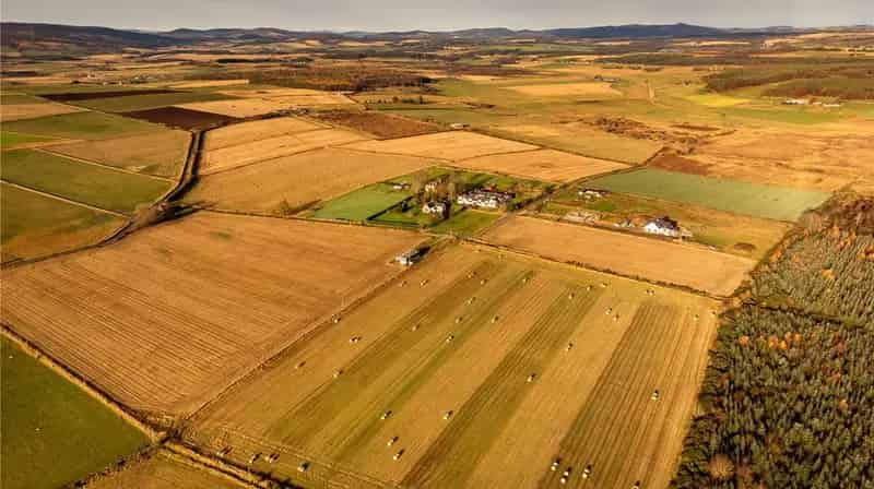 Lot 2 Land at Benthoul and Baads: 122.66 Acres of Arable and Grazing Land