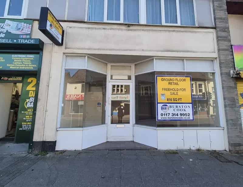 Staple Hill High Street Retail Unit For Sale