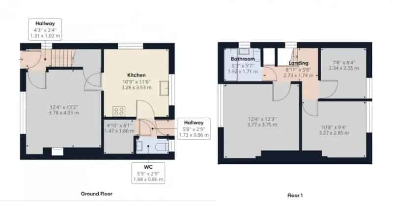 3 Bedroom Semi Detached House Near Chesterfield