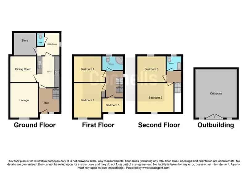 5 Bedroom Family Home Sundon Park Leagrave  Large Outbuilding