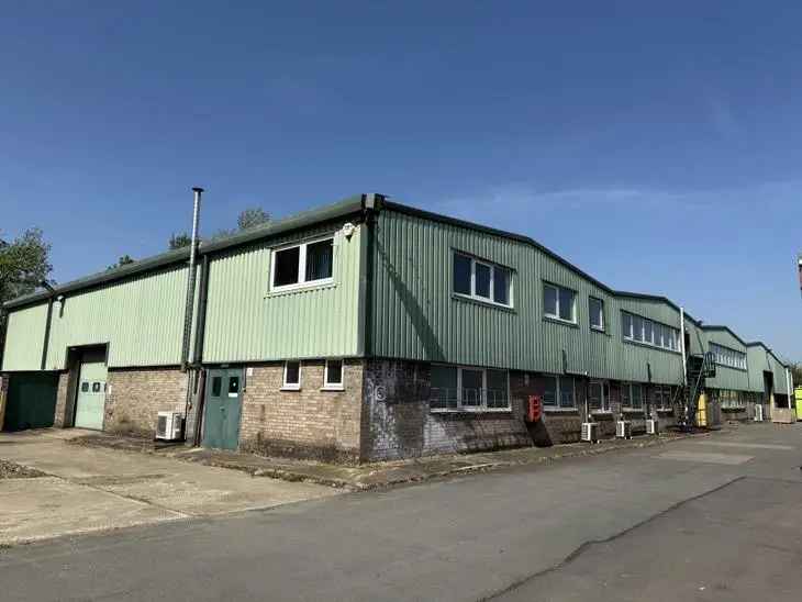 Fowlmere Light Industrial Warehouse Unit with Covered Storage