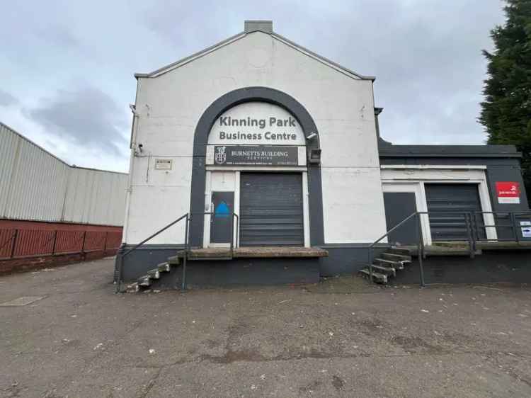 Office Studio Workshop Kinning Park Glasgow