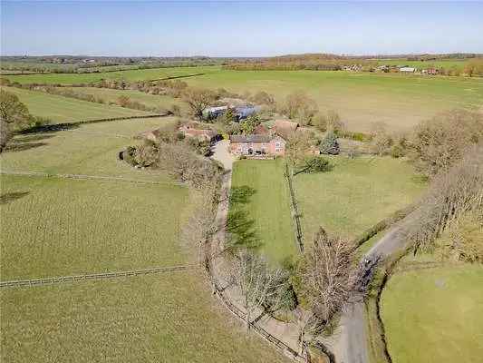 Country House with Extensive Outbuildings and 17.8 Acres