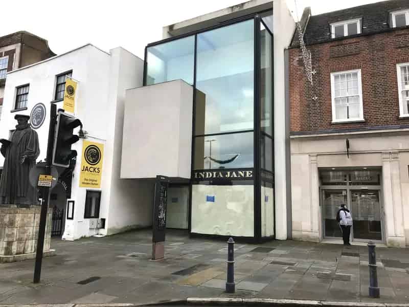 Retail Unit High Street Guildford 4 Floors Impressive Glazed Frontage