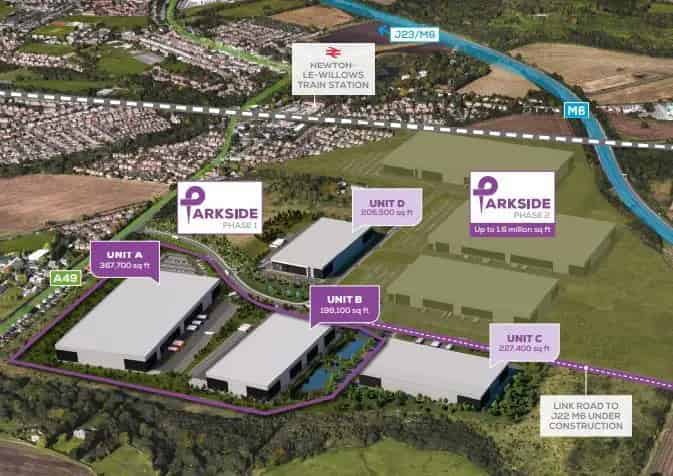 1 Million Sq Ft Logistics Space Development Parkside
