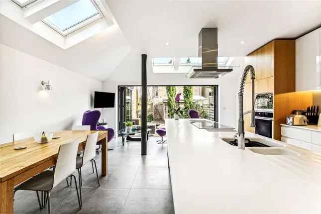 Terraced house for sale in Bellevue Road, Barnes, London SW13