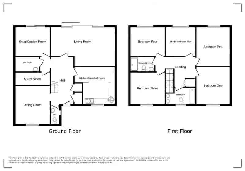 5 Bedroom Semi-Detached House Near Town and Beach