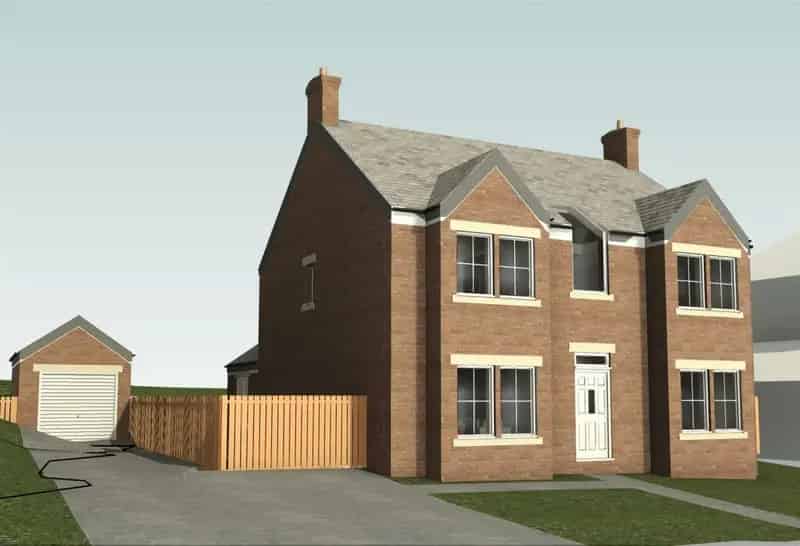 5 Bedroom Detached House Planning Permission Building Plot Wooler