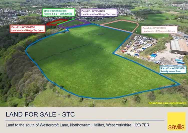40.85 Acre Land Parcel for Sale in Northowram, Halifax