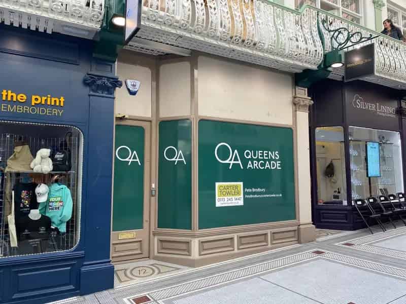 Leeds City Centre Retail Unit in Queens Arcade