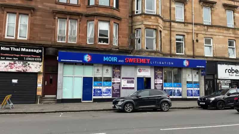 Large Double High Street Office in Dennistoun Glasgow