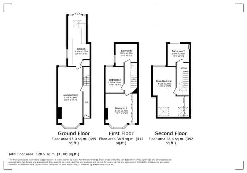 3 Bedroom End of Terrace House for Sale