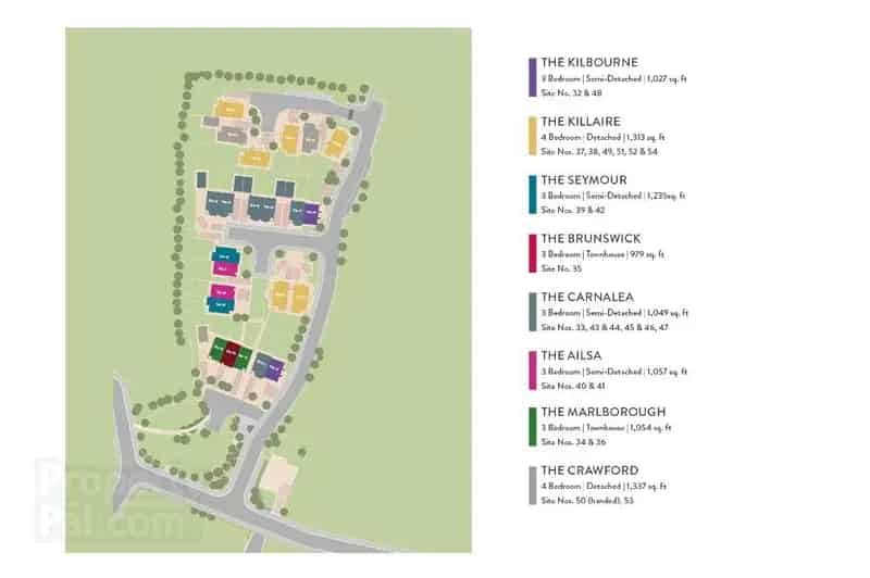 Crawfords Farm Bangor West New Homes for Sale
