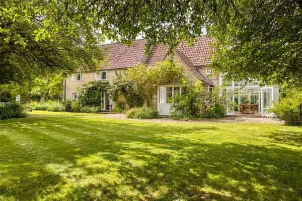 16th Century Property in West Kington with Brookside Garden