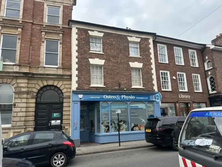 Town Centre Shop Office and Two Flats Investment Opportunity
