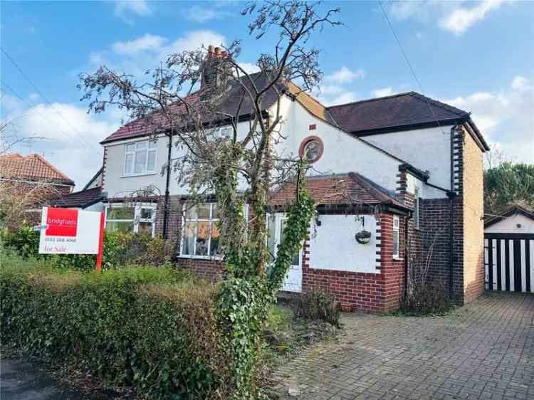 House For Sale in Grange Avenue, Stockport, England