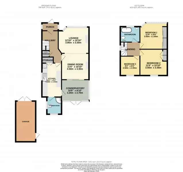 3 bedroom  Semi-detached house