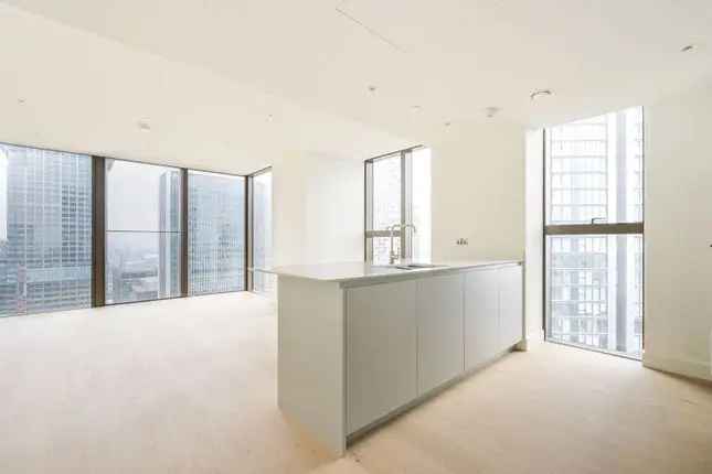 2 Bed Flat to Rent in Canary Wharf - Harcourt Tower