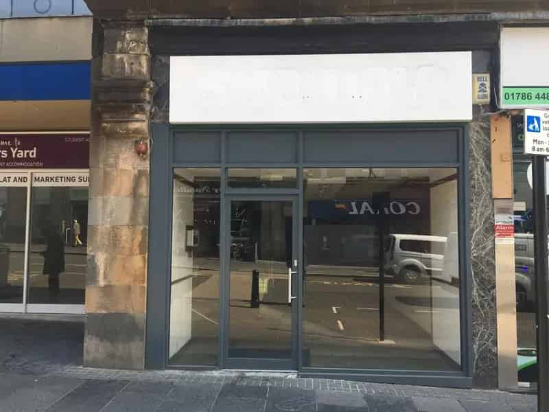 Retail Unit in Stirling City Centre - Suitable for Various Uses