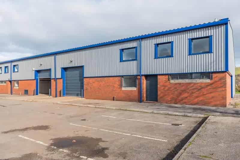 Refurbished Mid Terrace Units with Office Block and High Eaves