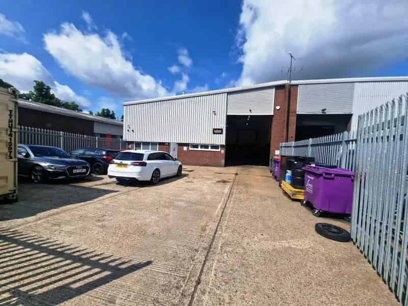 Industrial Warehouse Unit with Office Space and Secure Yard