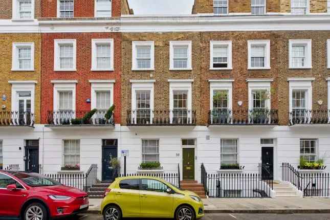 Chelsea Terraced House for Sale 1989 sq ft Family Home Near Sloane Square