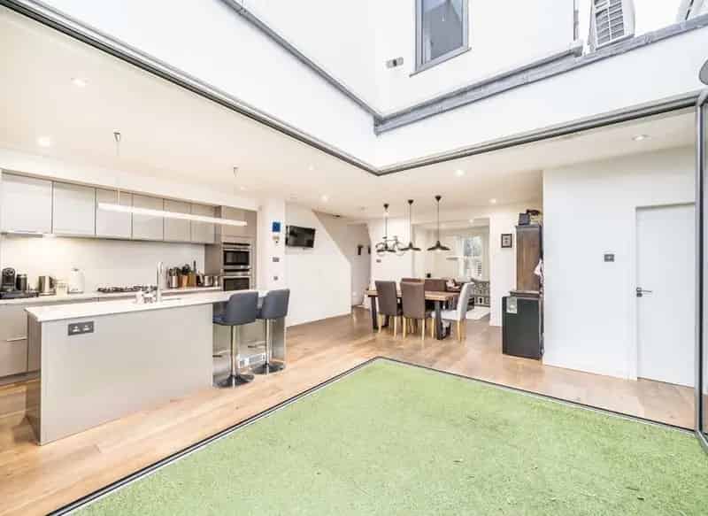 Victorian House Modernized Loft Extension Roof Terrace
