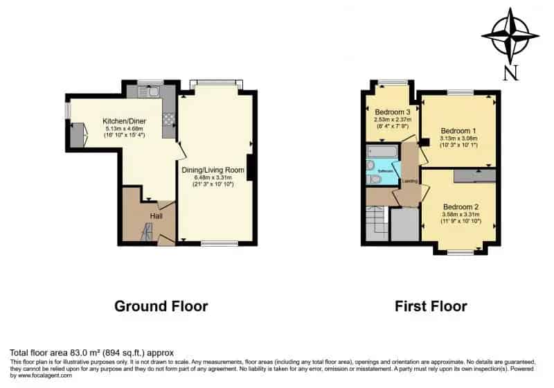 3 Bedroom End Terrace House Savile Park