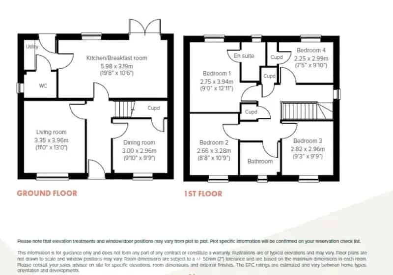 Four Bedroom Detached Family Home The Whiteleaf