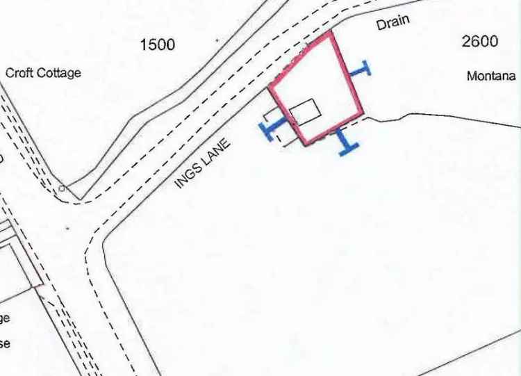 Land with Garage Store Building Near A16