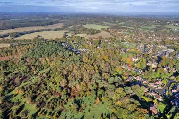 Land and Bunker at Broadwater Down: Secluded Woodland with Subterranean History