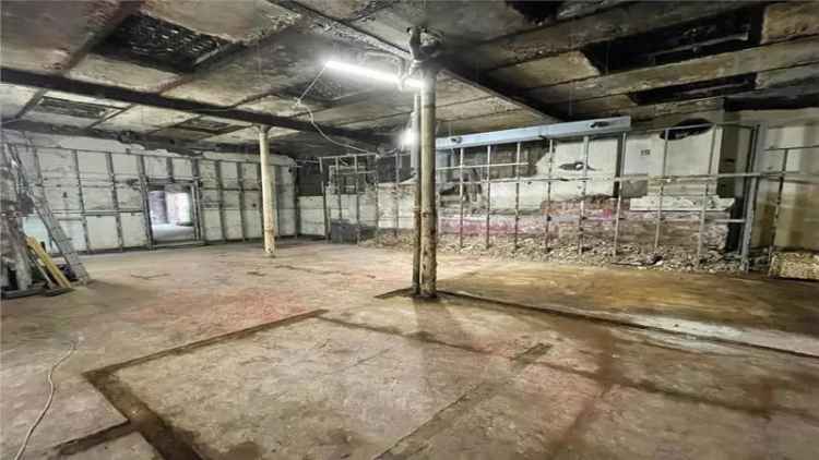 Ground Floor Retail Workshop with Development Land