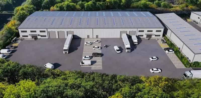 Clearspan Steel Portal Frame Warehouse Unit