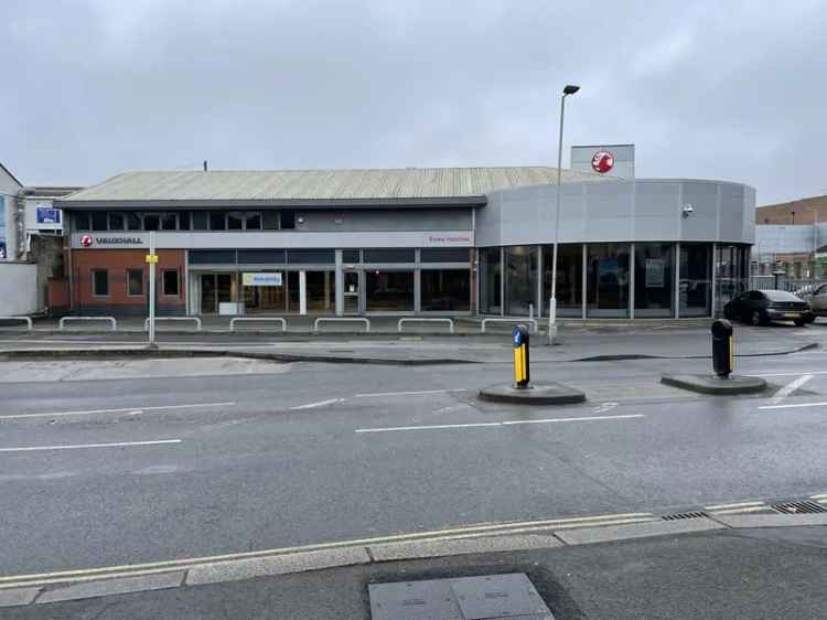 Motor Dealership Plymouth 2382 sq m Showroom Workshop Ample Parking