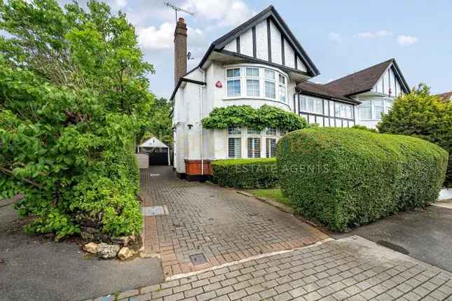 Semi-detached house for sale in Millway, Mill Hill, London NW7