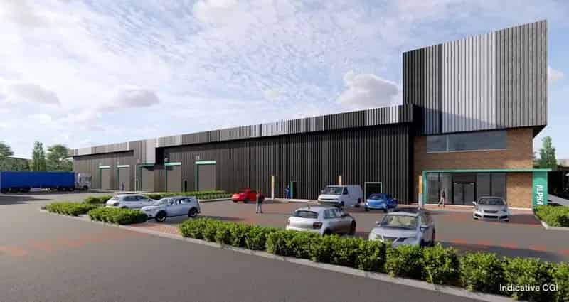 Refurbished 50385 sq ft Logistics Unit Waterlooville