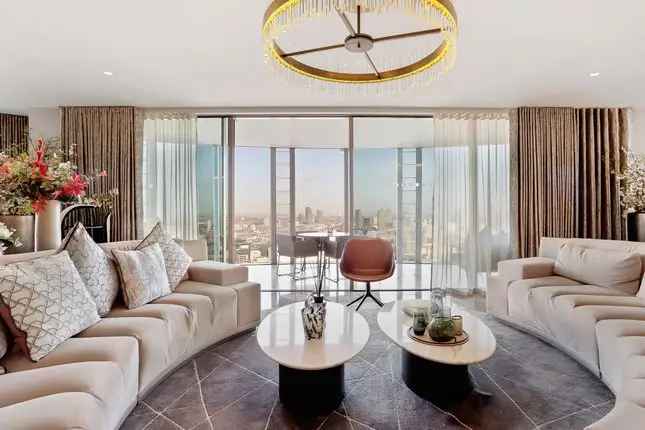 Luxury 3-Bed Apartment with Thames Views in One Blackfriars