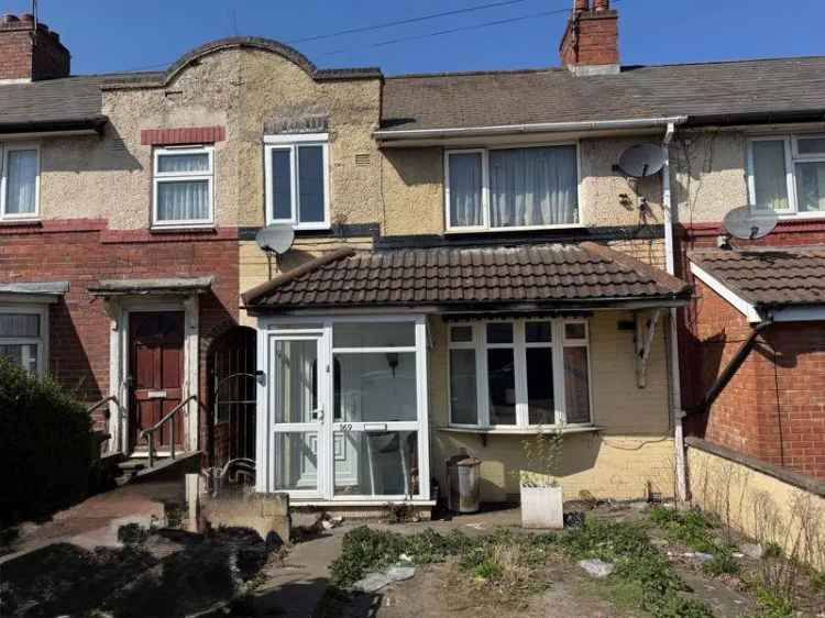 3 Bedroom Terraced House For Sale Needs Modernisation