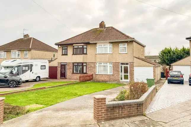 Semi-detached house for sale in Condover Road, Broomhill, Bristol BS4