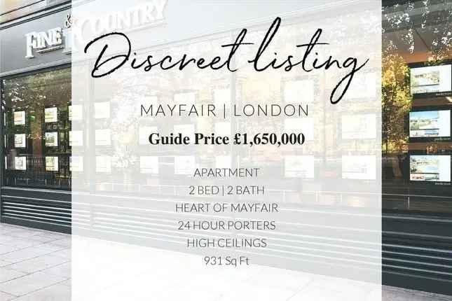 Flat for sale in Mayfair, London W1J