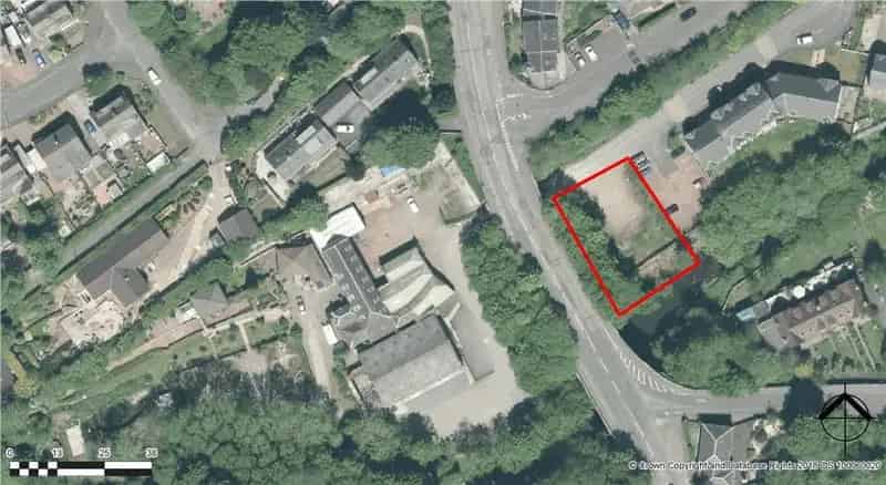 Partly Cleared Rectangular Site Near A701