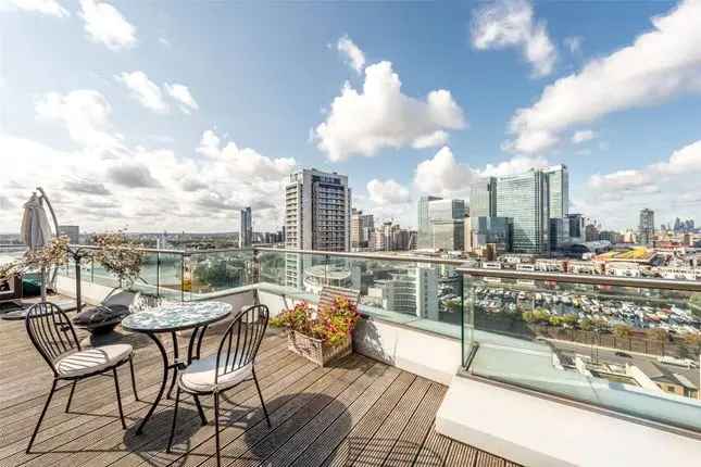 Penthouse Apartment Canary Wharf Stunning River Views Huge Terrace