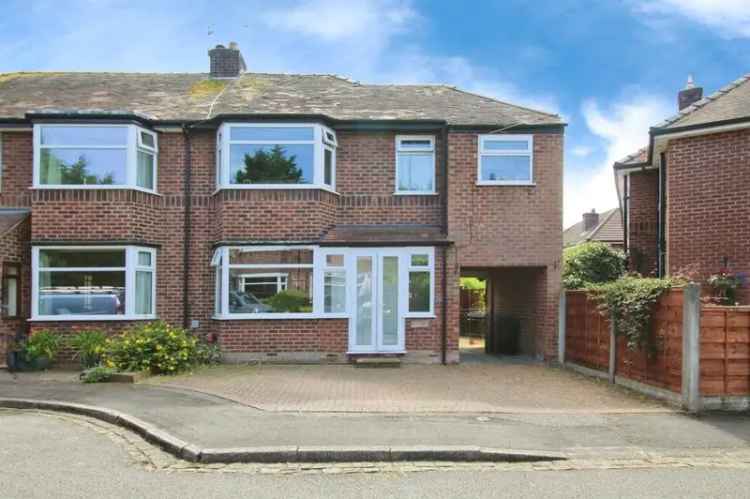 4 Bedroom Semi Detached House for Sale Wilmslow Cheshire