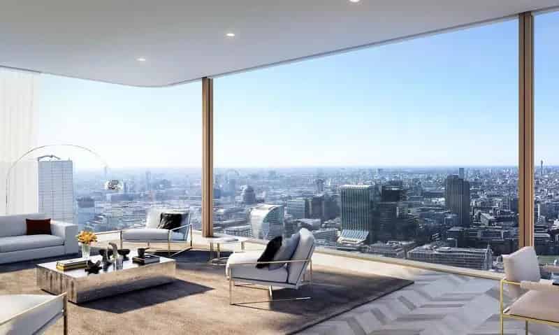 2 Bedroom Penthouse Apartment in London with Unrivaled Views