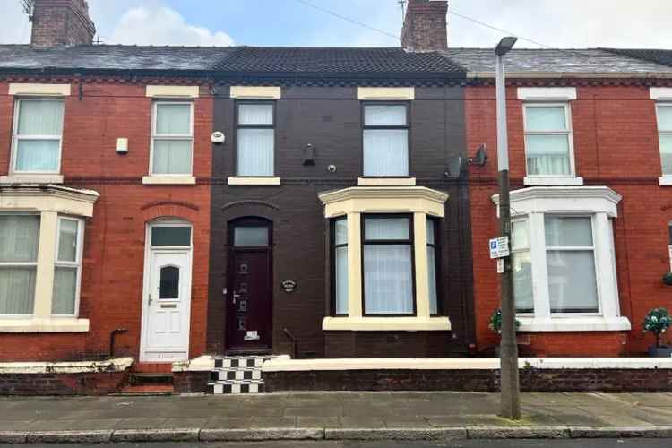 Three Bed Mid Terrace House Near Anfield Stadium