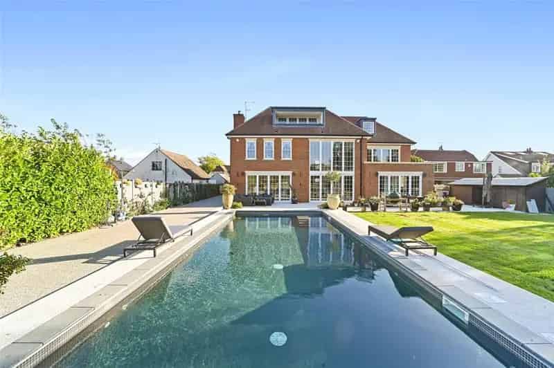 8100 sq ft Modern House with Cinema Room and Pool