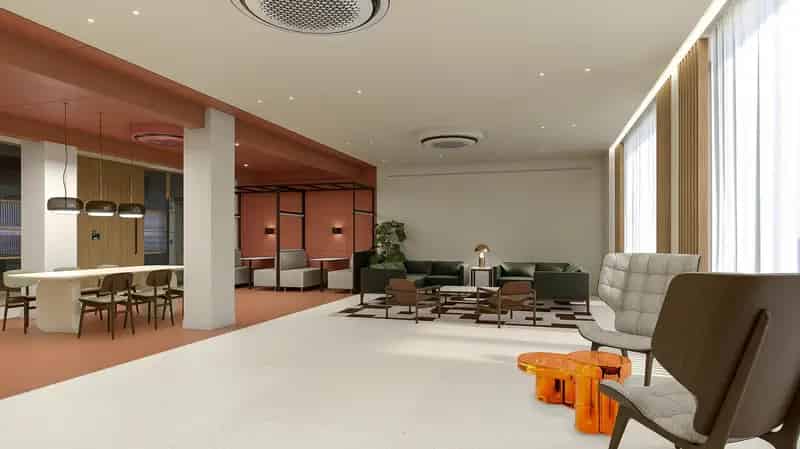 Refurbished Office Space with Natural Light and Historic Details