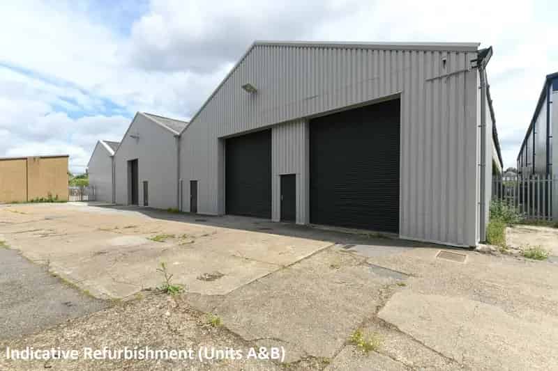 Sandfield Industrial Estate Unit C: 6417 sq ft Warehouse For Lease